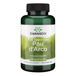 Swanson Full Spectrum Pau d'Arco, 500mg - 100 caps