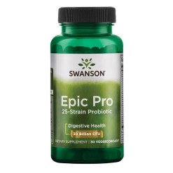 Swanson Epic Pro 25-Strain Probiotic - 30 vcaps
