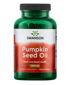 Pumpkin Seed Oil, 1000mg - 100 softgels