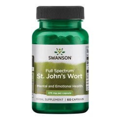 Swanson St. John's Wort, 375mg - 60 caps