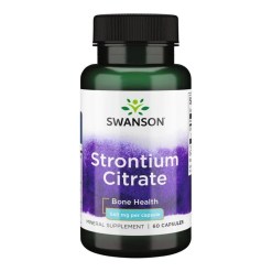 Swanson Strontium Citrate, 340mg - 60 caps