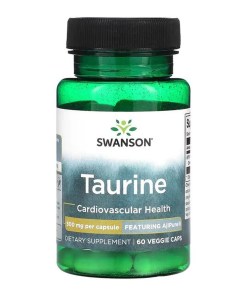 Taurine, 500mg - 60 vcaps
