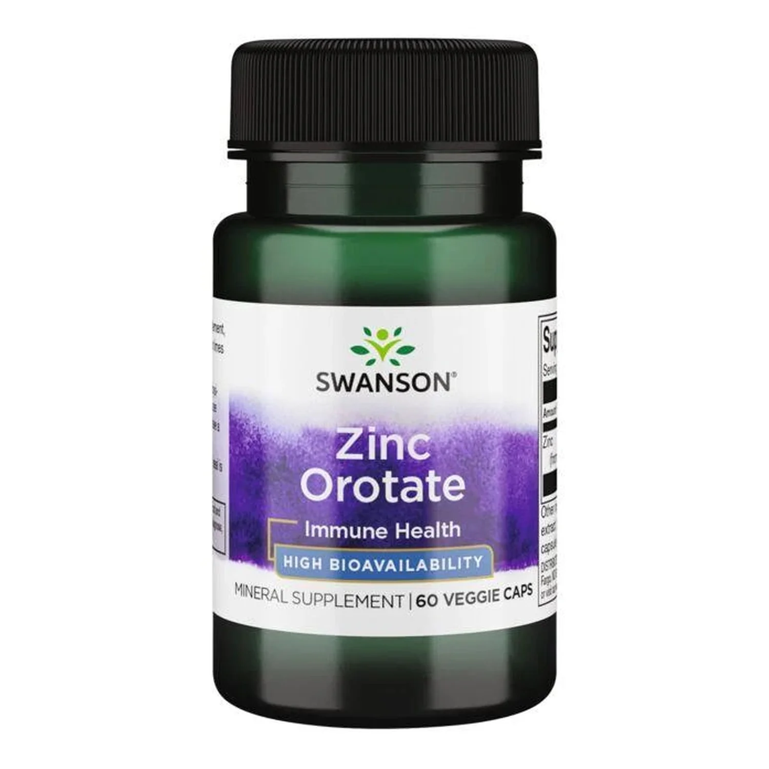 Swanson Zinc Orotate - 60 vcaps