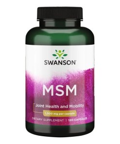 MSM, 1000mg - 120 caps