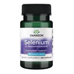 Swanson Selenium, 200mcg - 120 caps