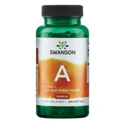 Vitamin A, 10 000 IU - 250 softgels