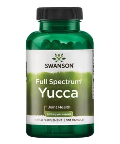 Full Spectrum Yucca, 500mg - 100 caps