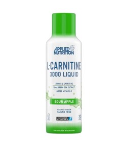 L-Carnitine Liquid 3000, Sour Apple - 480 ml.