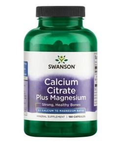 Calcium Citrate Plus Magnesium - 150 caps