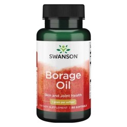 Borage Oil, 1000mg - 60 softgels