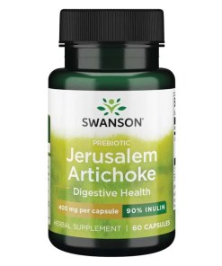 Prebiotic Jerusalem Artichoke, 400mg - 60 caps