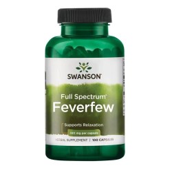 Swanson Full Spectrum Feverfew, 380mg - 100 caps