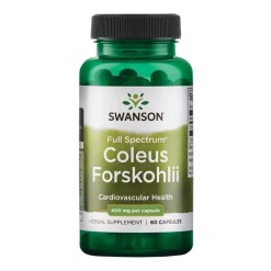Swanson Full Spectrum Coleus Forskohlii, 400mg - 60 caps