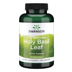 Swanson Holy Basil Leaf, 400mg - 120 caps