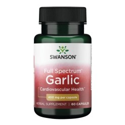 Swanson Full Spectrum Garlic, 400mg - 60 caps