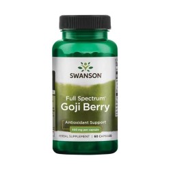 Swanson Full Spectrum Goji Berry, 500mg - 60 caps