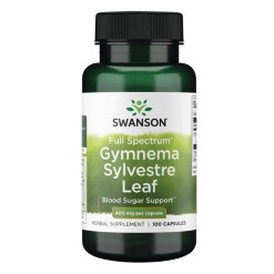 Swanson Full Spectrum Gymnema Sylvestre Leaf, 400mg - 100 caps