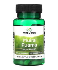 Muira Puama, 250mg (10:1) - 60 caps