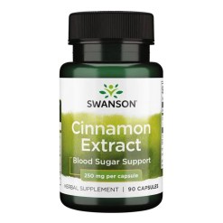 Swanson Cinnamon Extract, 250mg - 90 caps