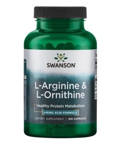 L-Arginine & L-Ornithine - 100 caps