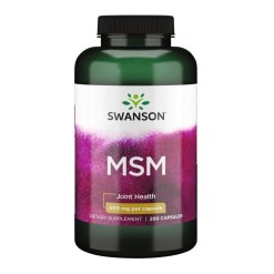 Swanson MSM, 500mg - 250 caps