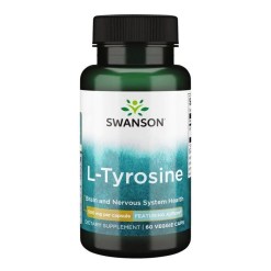 L-Tyrosine, 500mg - 60 vcaps