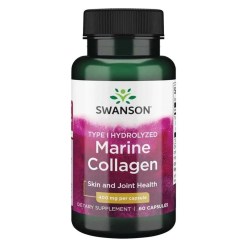 Swanson Type I Hydrolyzed Marine Collagen - 60 caps