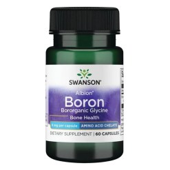 Swanson Albion Boron Glycine, 6mg - 60 caps