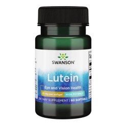 Swanson Lutein, 20mg - 60 softgels