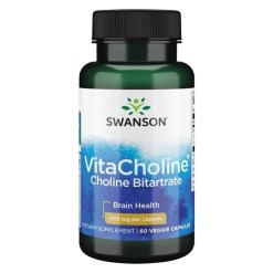VitaCholine Choline Bitartrate, 300mg - 60 vcaps