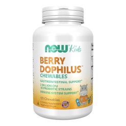 NOW Foods BerryDophilus Kids Chewables - 120 chewables