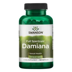 Swanson Damiana, 510mg - 100 caps