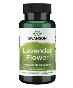 Lavender Flower, 400mg - 60 caps