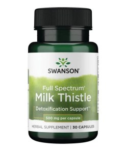Full Spectrum Milk Thistle, 500mg - 30 caps