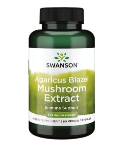 Agaricus Blazei Mushroom Extract, 500mg - 90 vcaps