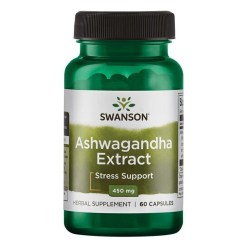 Swanson Ashwagandha Extract, 450mg - 60 caps