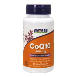 NOW Foods CoQ10, 200mg - 60 vcaps