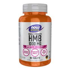 NOW Foods HMB, 1000mg - 90 tablets