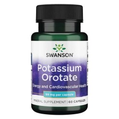 Swanson Potassium Orotate, 99mg - 60 caps