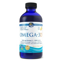 Omega-3D, 1560mg Lemon - 237 ml.