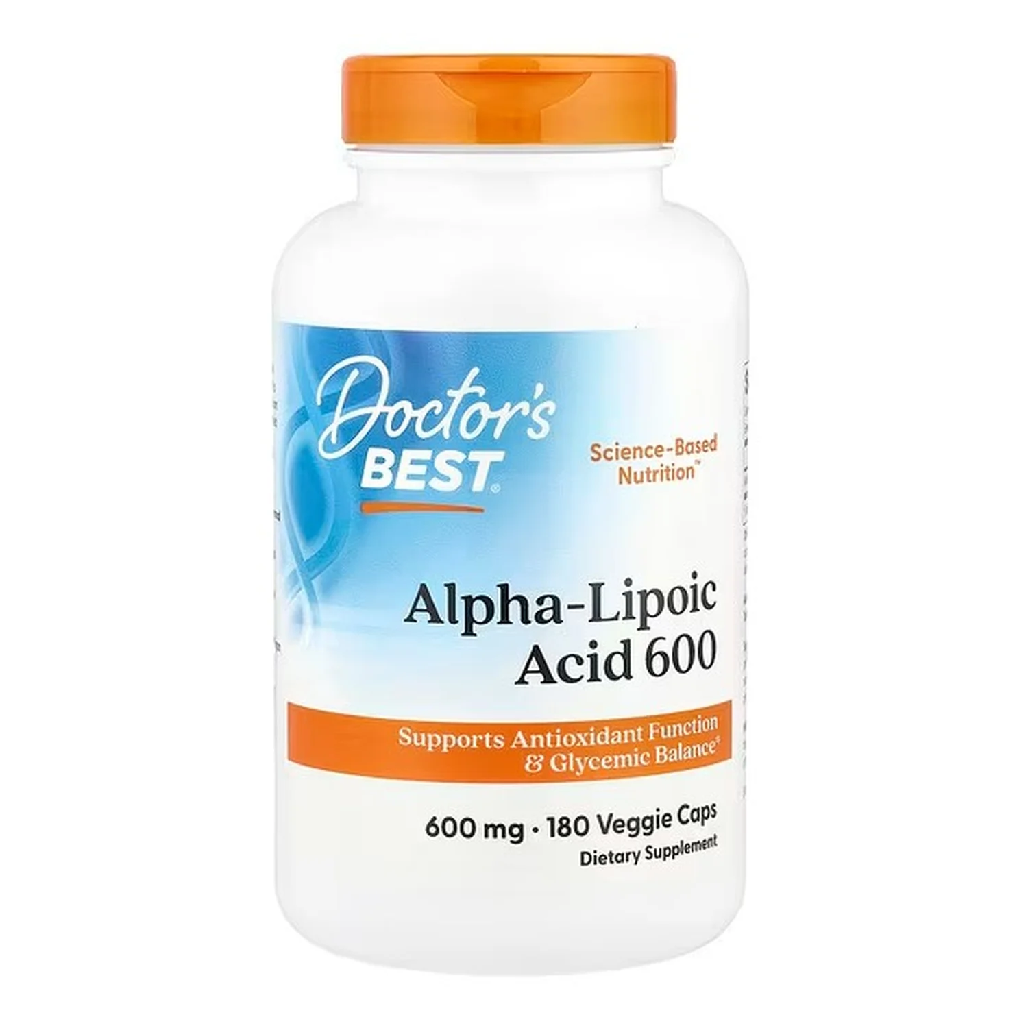 Doctor's Best Alpha-Lipoic Acid, 600mg - 180 vcaps
