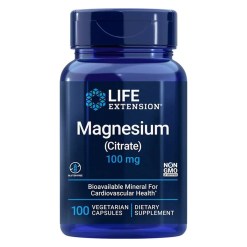 Magnesium (Citrate), 100mg - 100 vcaps
