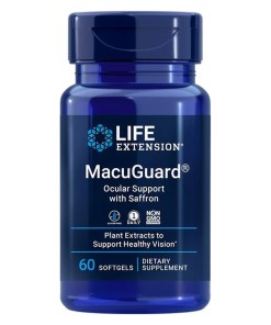MacuGuard Ocular Support with Saffron - 60 softgels