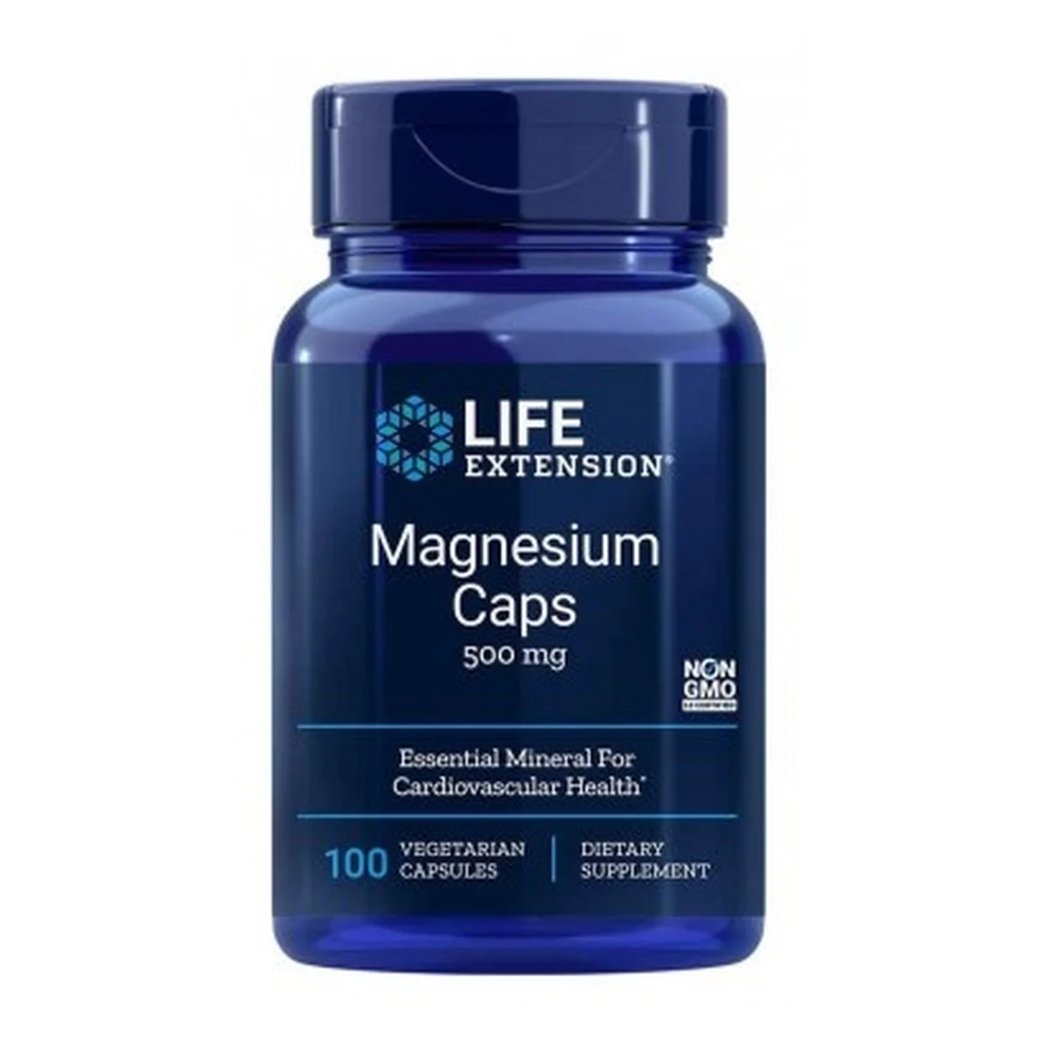 Life Extension Magnesium Caps, 500mg - 100 vcaps (EAN 737870145912)