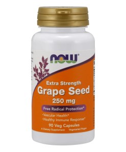 Grape Seed, 250mg Extra Strength - 90 vcaps