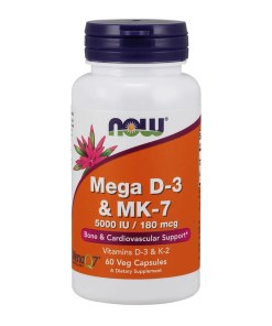 Mega D-3 & MK-7 - 60 vcaps