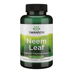Swanson Neem Leaf, 500mg - 100 caps