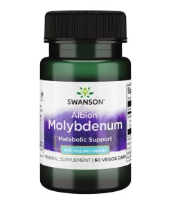 Albion Molybdenum, 400mcg - 60 vcaps