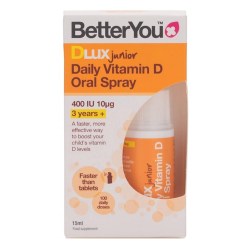 DLux Junior Daily Vitamin D Oral Spray - 15 ml.