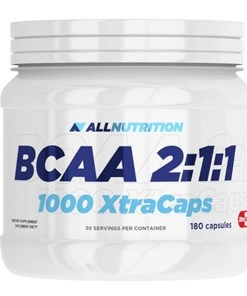 BCAA 2:1:1 1000 Xtra Caps - 180 caps